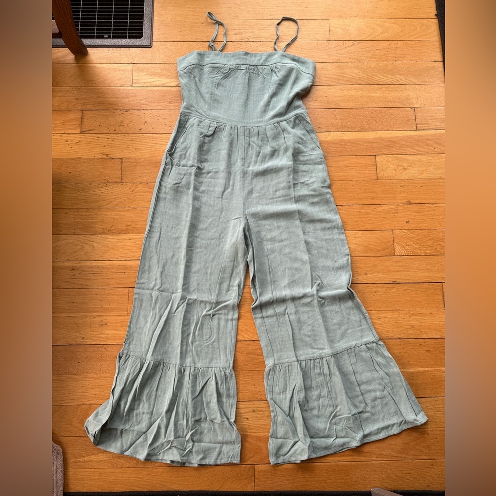Very J Sage Jumpsuit NWT size L